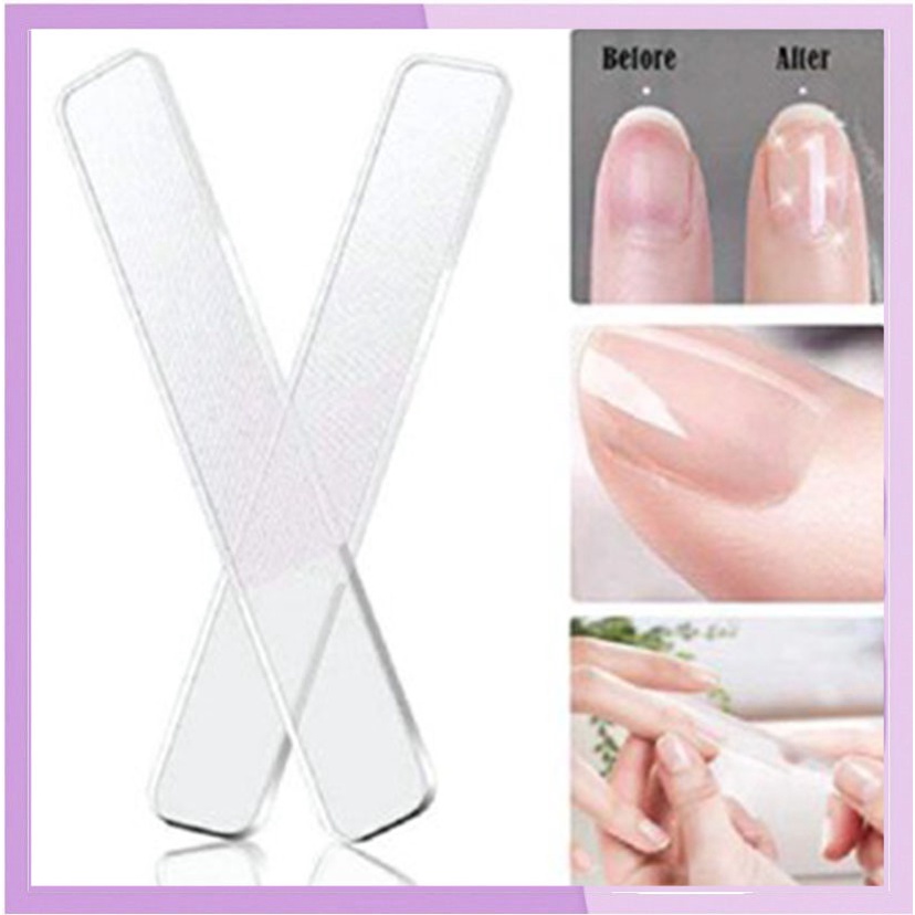 Kikir Kuku Manicure Pedicure Nail Art Kikir Alat Kuku Portable free kotak