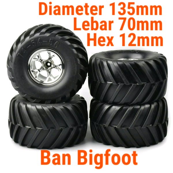 Ban RC Bigfoot monster Traxxas hobao hsp kyosho jlb vkar tamiya