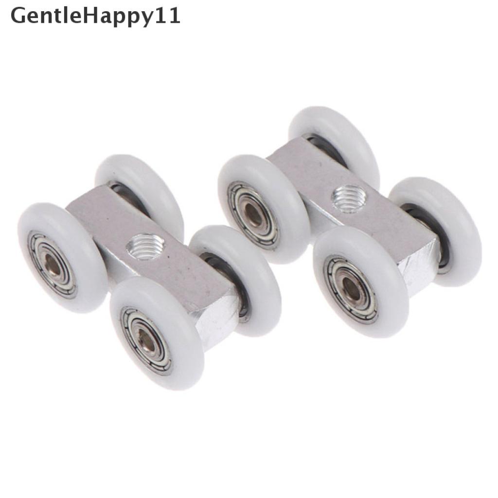 Gentlehappy Roda Pintu Geser 21MM Untuk Kamar Mandi / Lemari Pakaian