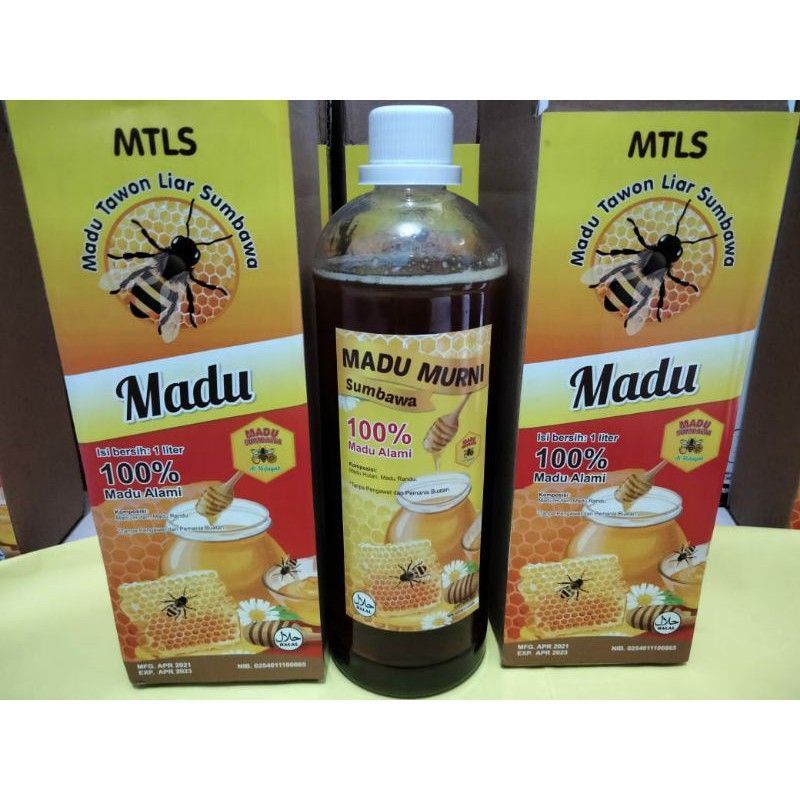 

Madu Tawon Liar Sumbawa 100% Honey Bee