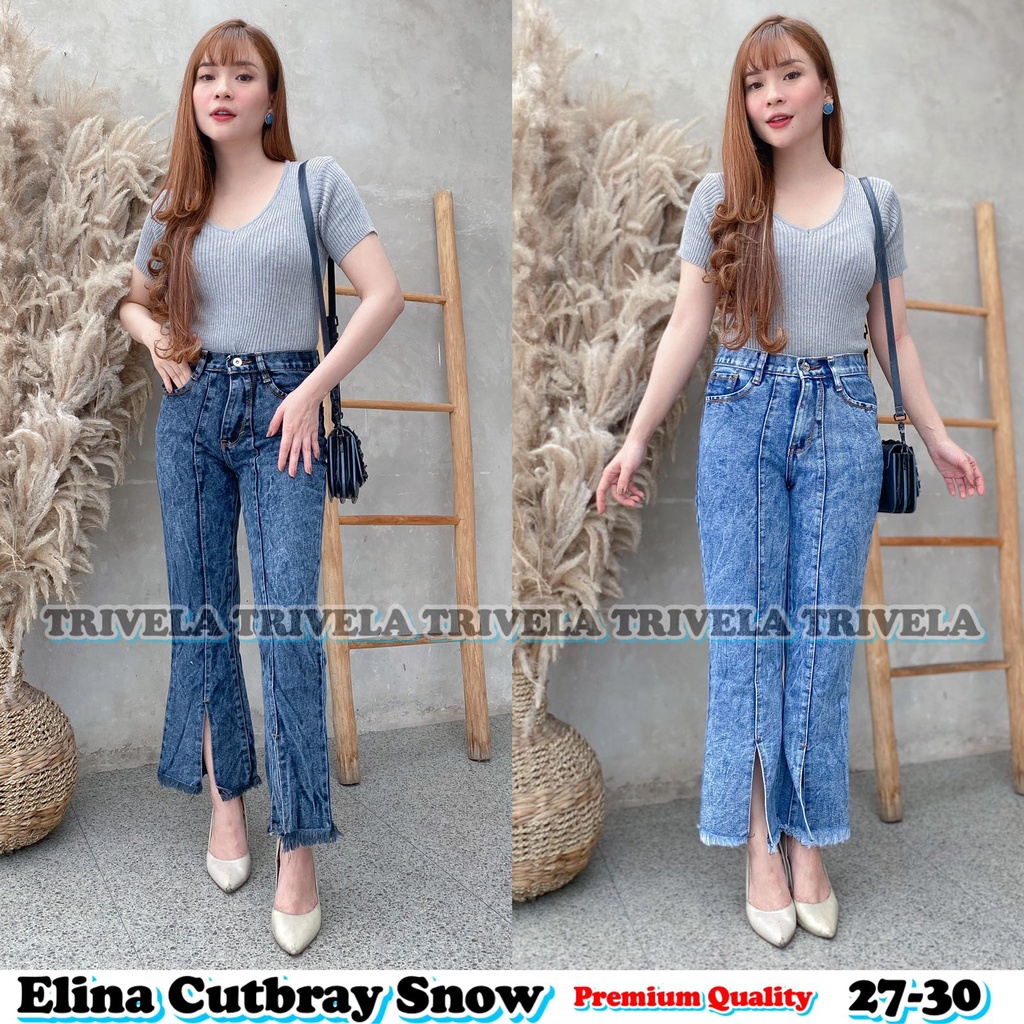 ELINA JEANS CUTBRAY