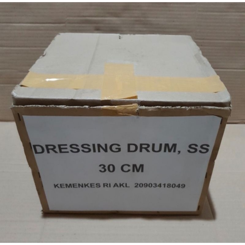 Tromol 30cm / Dressing Drum 30 cm / Tromol kasa / Tromol Verban