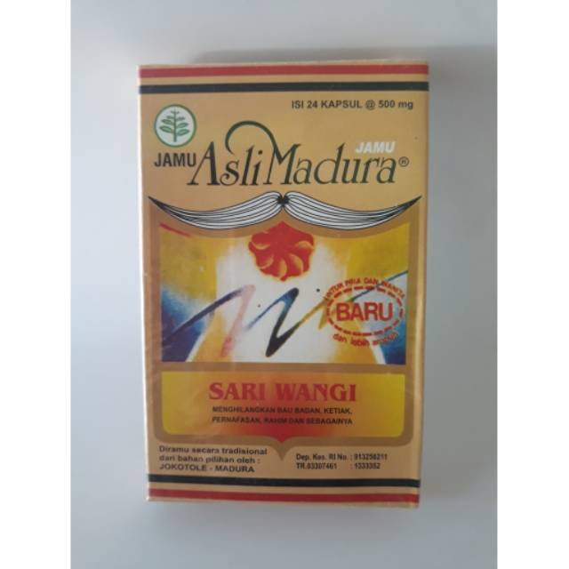 Penghilang Bau Herbal Badan Kapsul