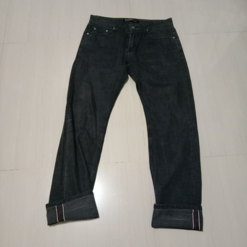 Celana PLAC JEANS SELVEDGE by PLACID WAVE size 32