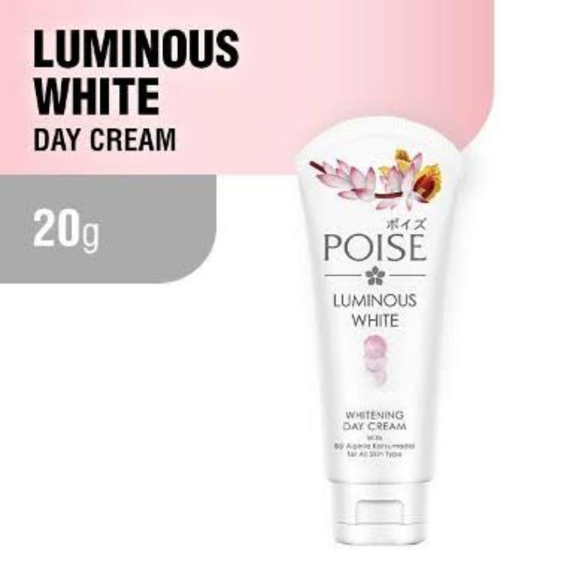 Poise Luminous White Whitening Day Cream Lumwhite 20 g