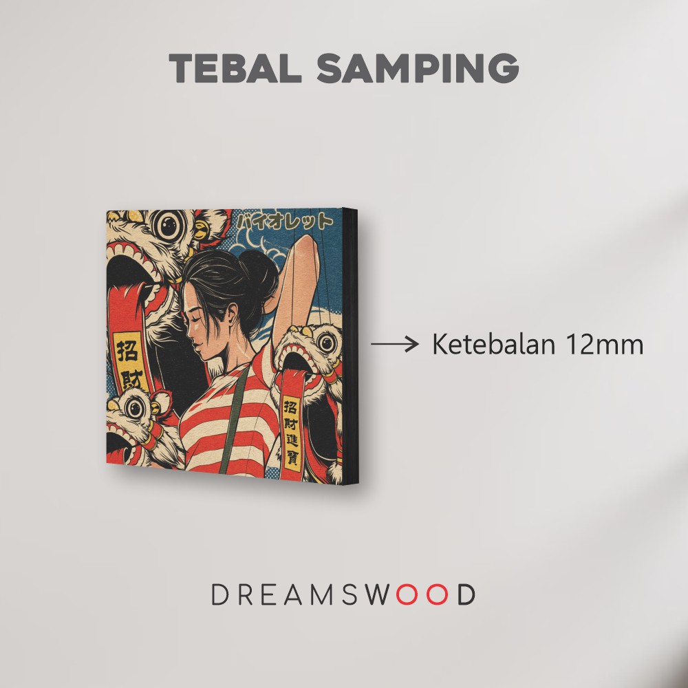 Dreamswood Art16 Pajangan Hiasan Minimalis Dekorasi Kamar Indah