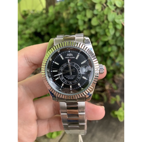 Jam Tangan Paulareis Homage Rolex Sky Dweller Automatic Original