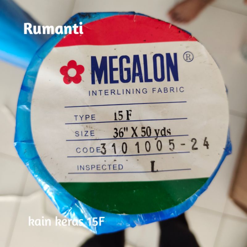 Kain kapas 15F dan 25F