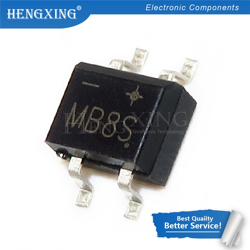 100pcs Ic MB6S MB6 MB8S MB8 MB10S MB10 SMD-4