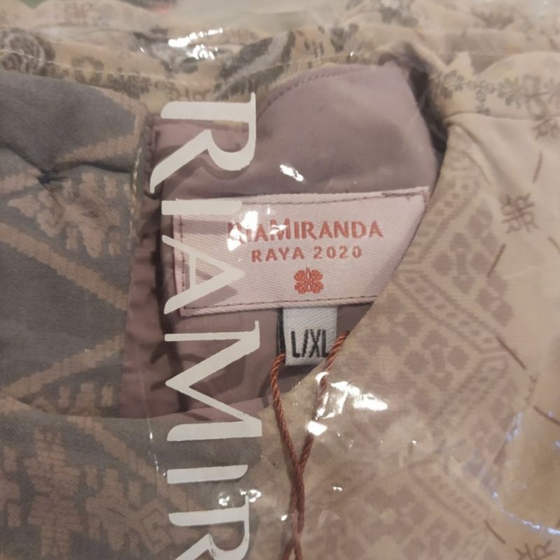 SALE RIA MIRANDA MANINJAU DRESS KAFTAN RAYA 2020 SIZE L/XL