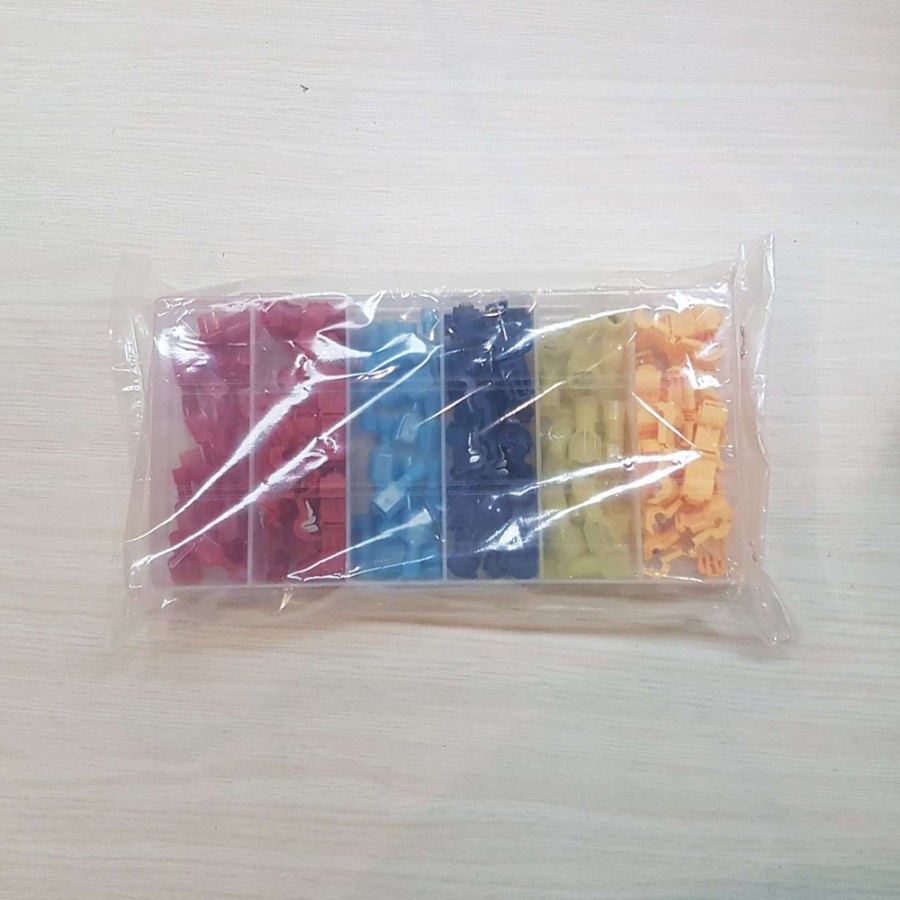 T-Tap Wire Connector Quick Self-Stripping 120 PCS - SC7 - Multi-Color