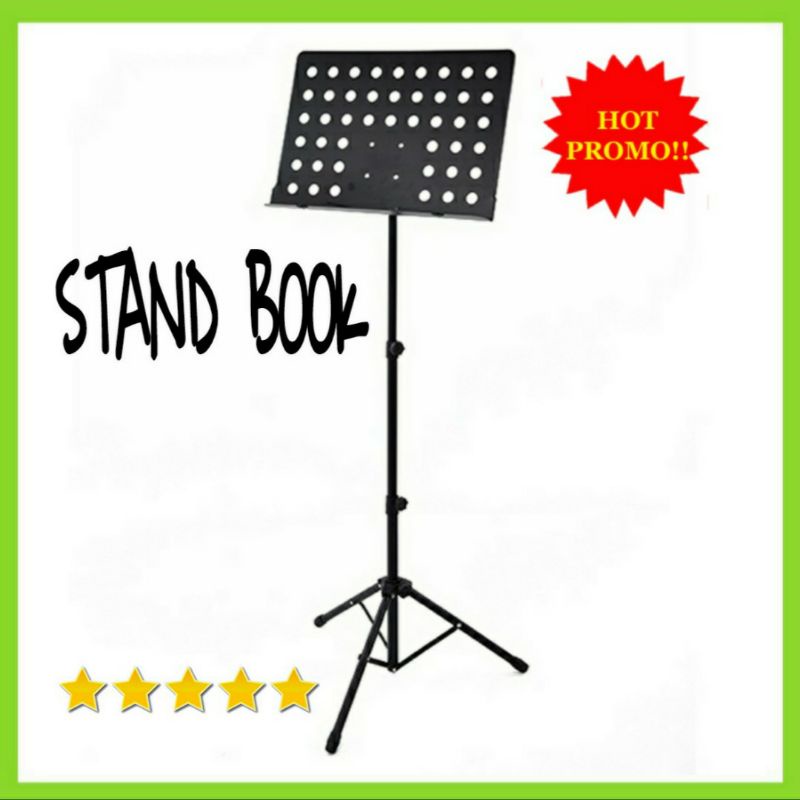 Stand Book 3R / Tempat Dudukan Lirik Lagu Musik / Stand Book Buku Besar / Stand Tinggi