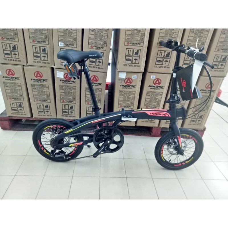 Sepeda Lipat/folding bike pacific 16"