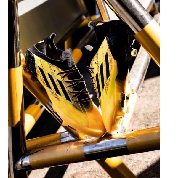 Terbagus.. Sepatu Bola Adidas X Speedflow Messi .1 Solar Gold Core Black