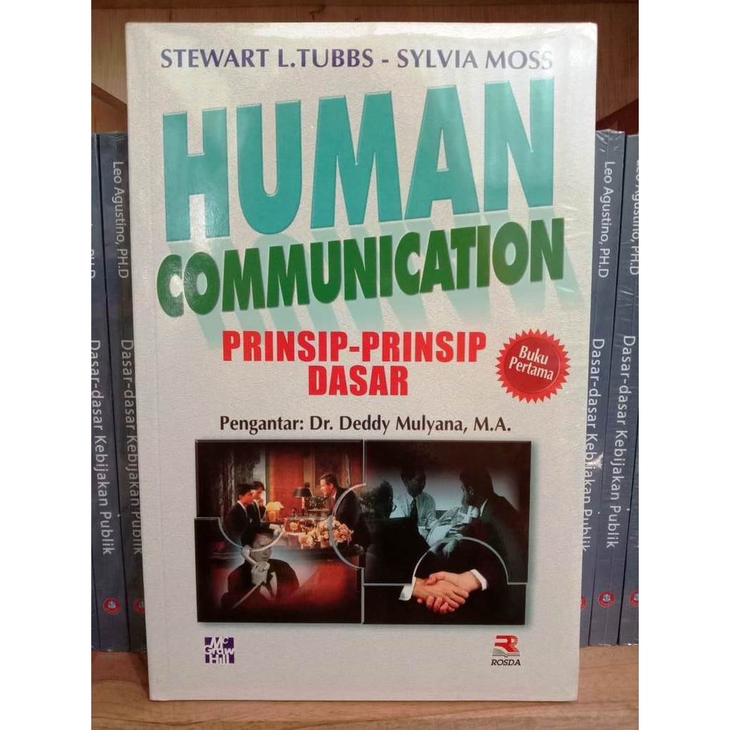 

Human Communication Prinsip Prinsip Dasar Buku Pertama - Stewart L Tubbs - Sylvia Moss