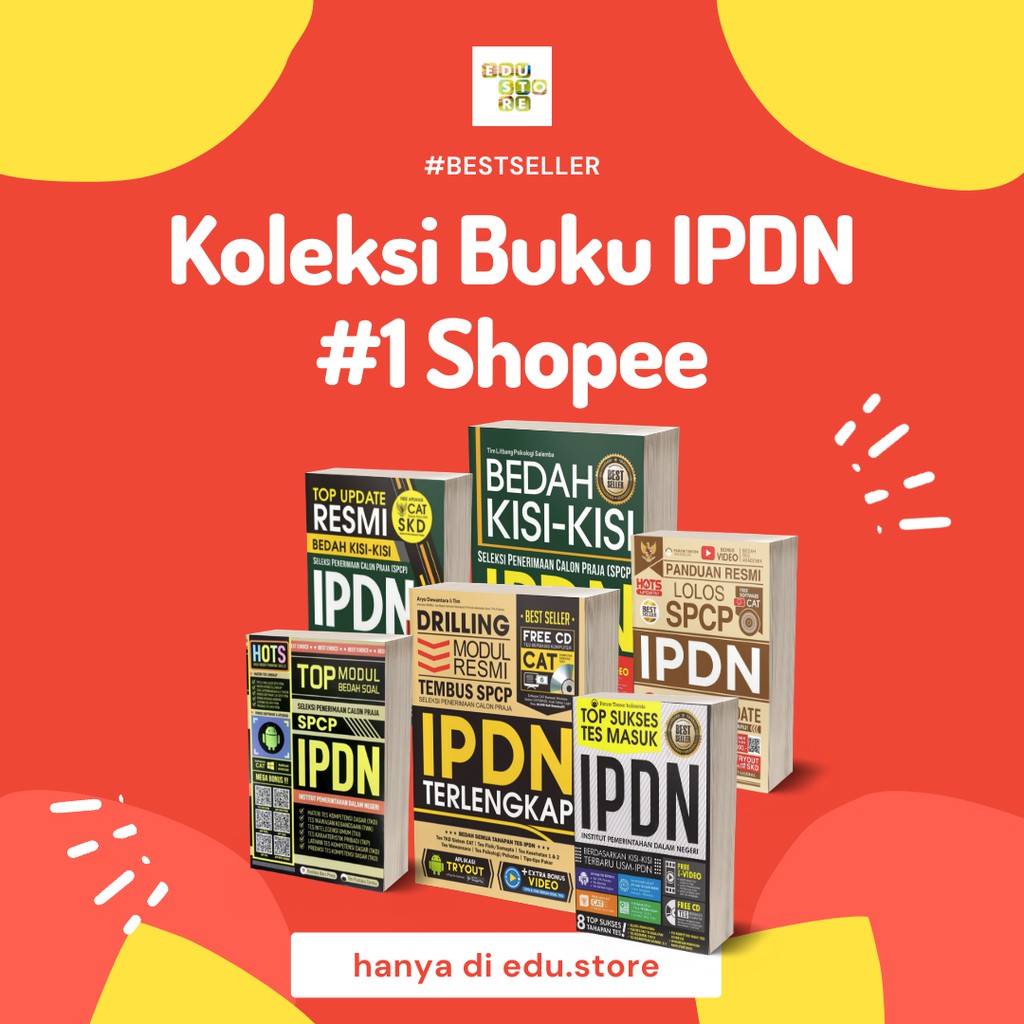 Promo 6 Buku Ipdn Buku Tes Ipdn Panduan Resmi Lolos Spcp Ipdn 2020 2021 Bisa Pilih Judul Lain Shopee Indonesia