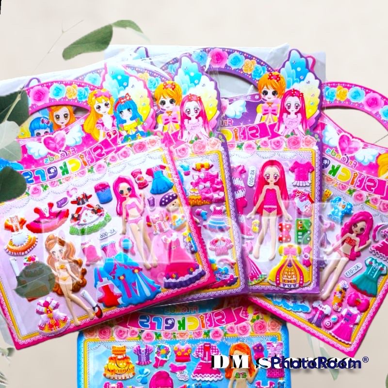 

sticker bp timbul besar / stiker tempel / mainan anak murah