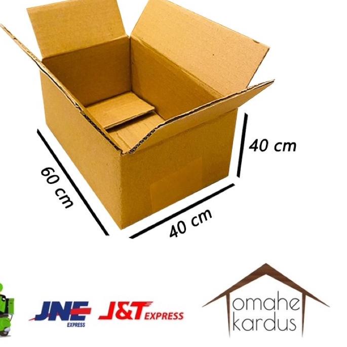 

STAR kardus Karton box polos baru uk 60x40x40 cm (cocock untuk pindahan)Bahan C/F