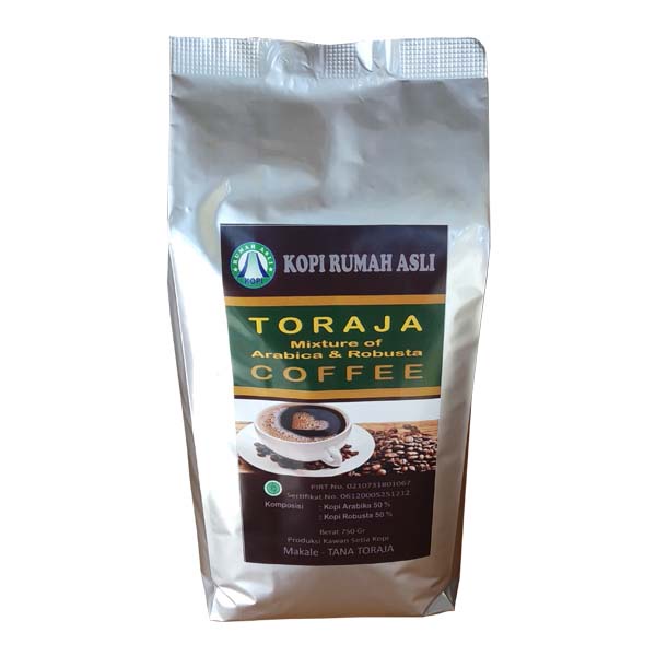 

Kopi Toraja Blend Robusta Arabica 750 gr