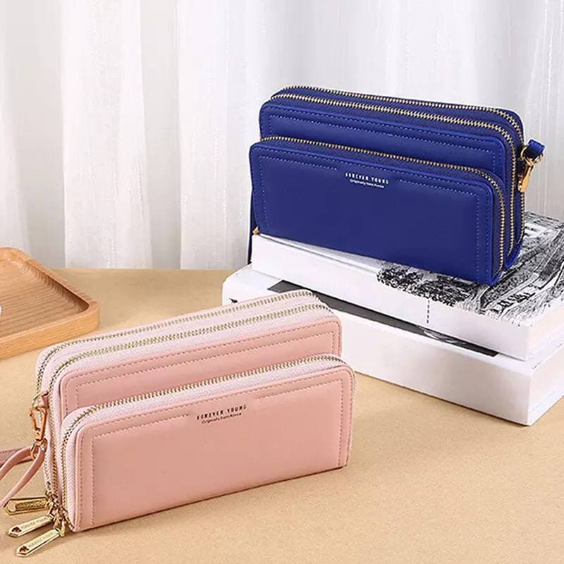 Online Saya Dompet Wanita Remaja FOREVER YOUNG Dompet HP Selempang Bonus Tempat Kartu - C2501H ORIGINAL Import