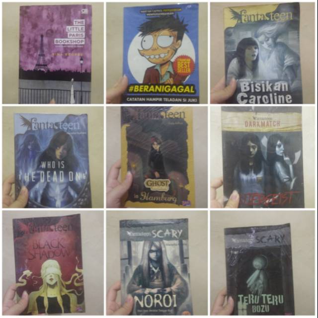 FANTASTEEN NOVEL REMAJA KOMIK JUKI FAZAMEONK DAR MIZAN BUKU FANTASI REMAJA BUKU BEKAS