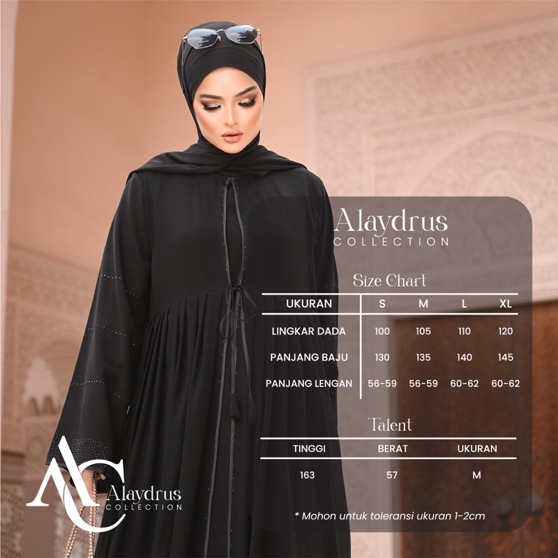 Abaya Hitam Turkey Gamis Muslimah Jubah Umroh Dubai Turkey 857