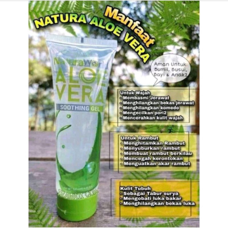 NATURA ALOE VERA / NATURA BEAUTY ALOE VERA / NATURA ALOEVERA / NATURA WORLD / EKSTRAK LIDAH BUAYA
