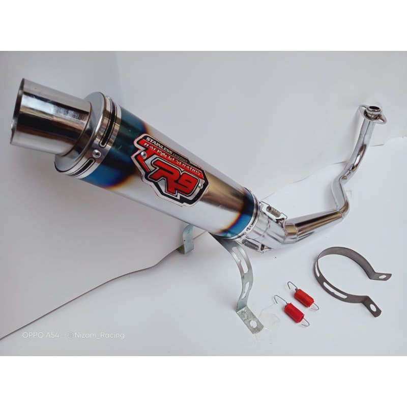 Knalpot Racing R9 Blumoon Beat, Scoopy, Spacy, Genio