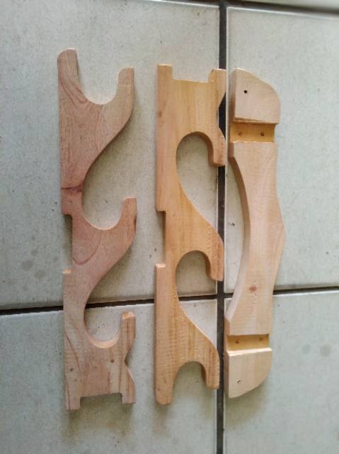 Katana Kake / dudukan pedang samurai 3 tingkat / stand pedang samurai