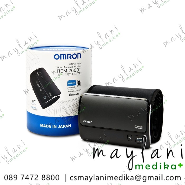 Omron HEM-7600T Tensimeter Digital dengan Bluetooth