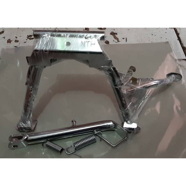 Paket honda pcx standar tengah plus standar samping honda pcx chroom ring 17