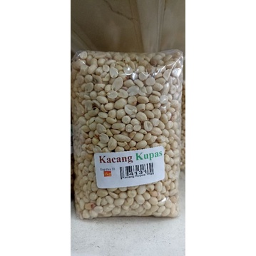 

Kacang kupas mentah berat 1kg