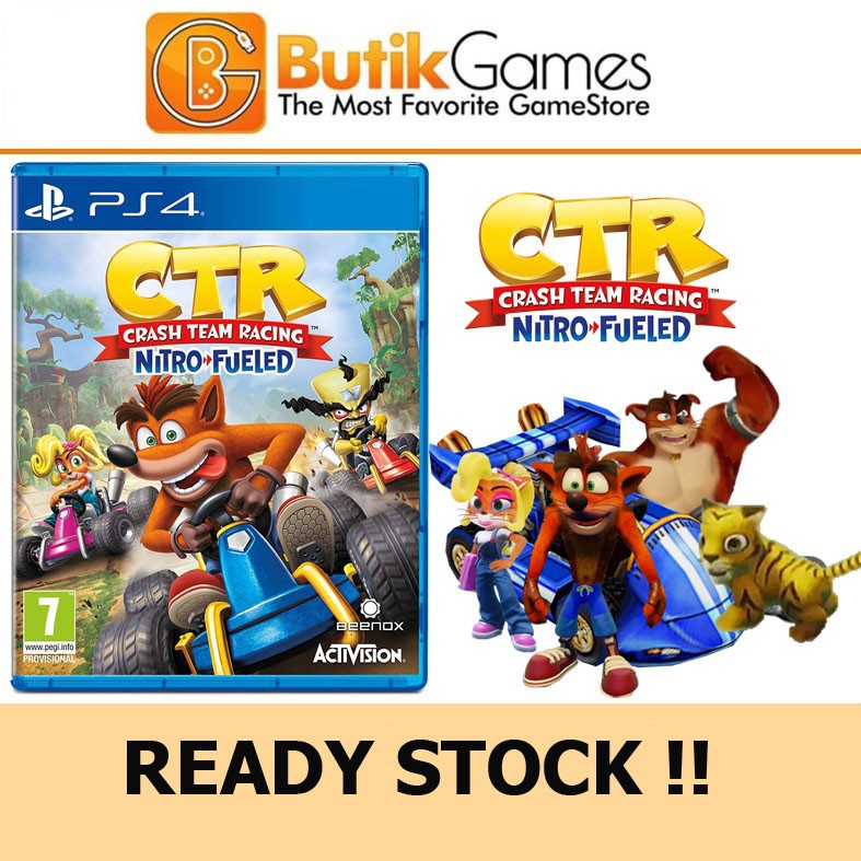 CTR Crash Team Racing Nitro Fueled PS4 gameps4