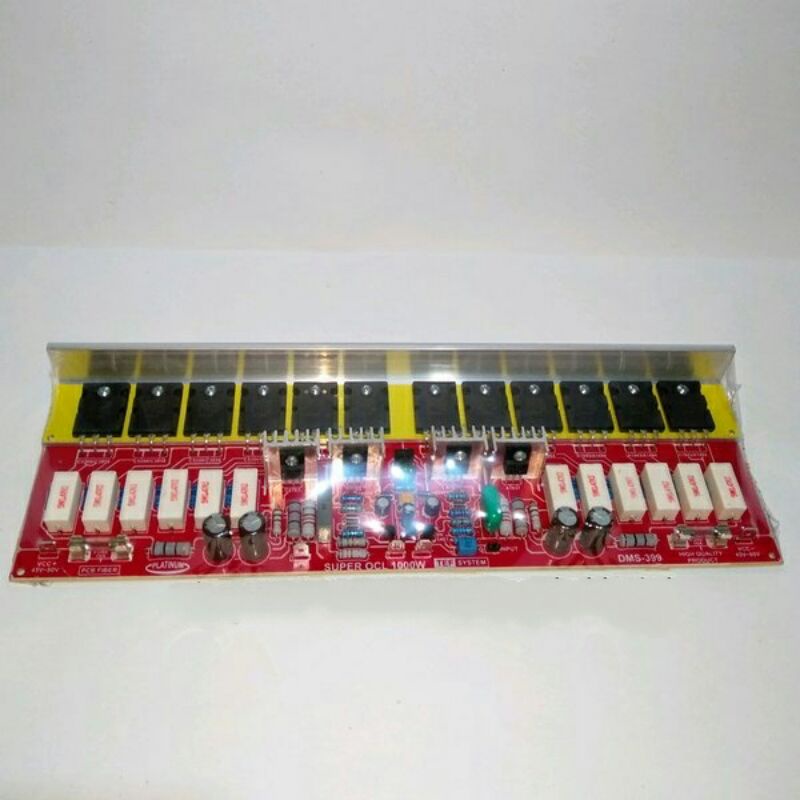 KIT POWER AMPLIFIER SUPER OCL 1000 WATT DMS-399 + TR ORIGINAL