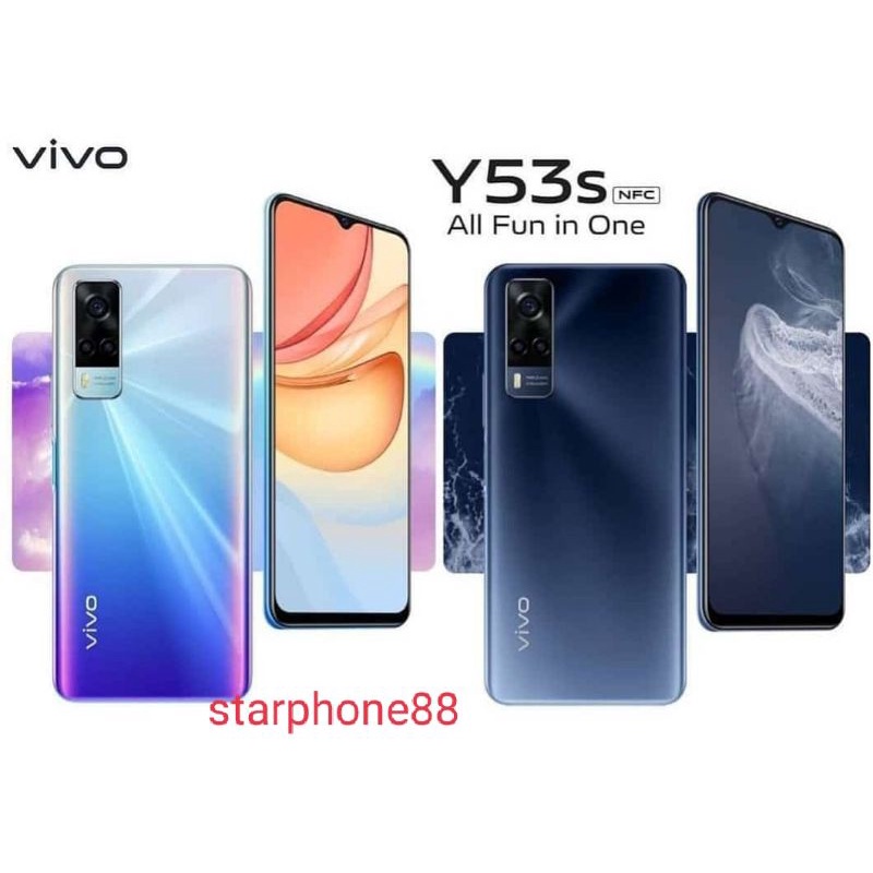 Vivo Y53s 8+3/128 garansi resmi,imei terdaftar