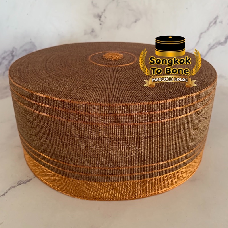 Songkok Recca Tembaga  Super Premium - Songkok Bugis - Songkok To Bone - SRTSP