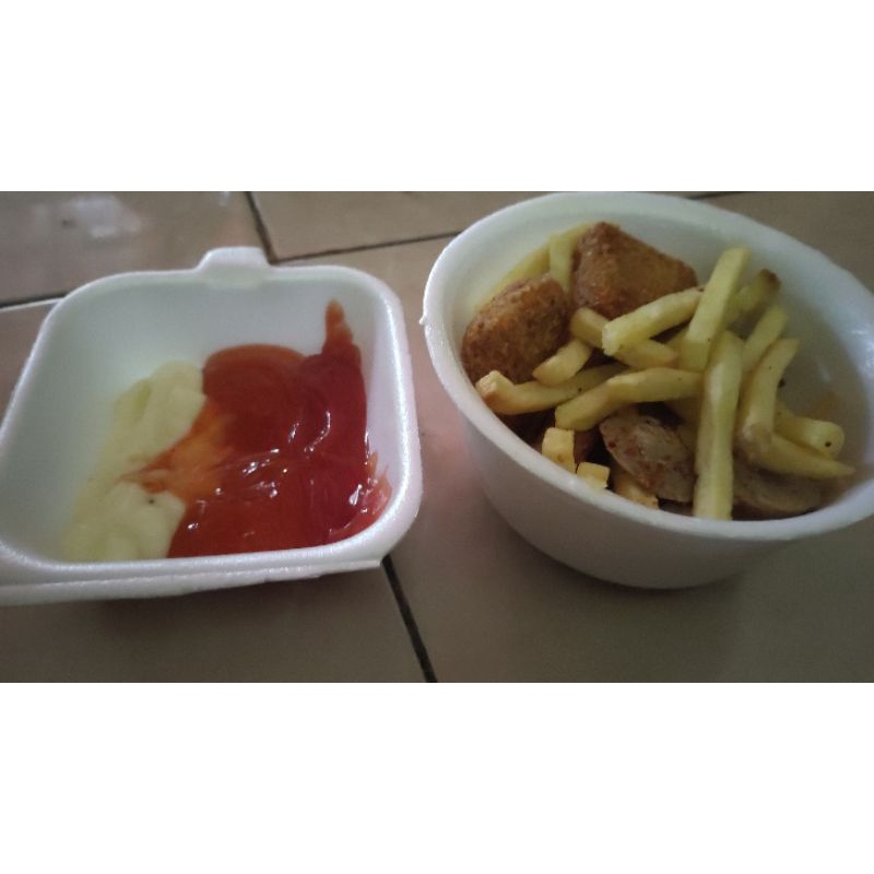 

paket 1(kentang,nauget,bakso goreng)