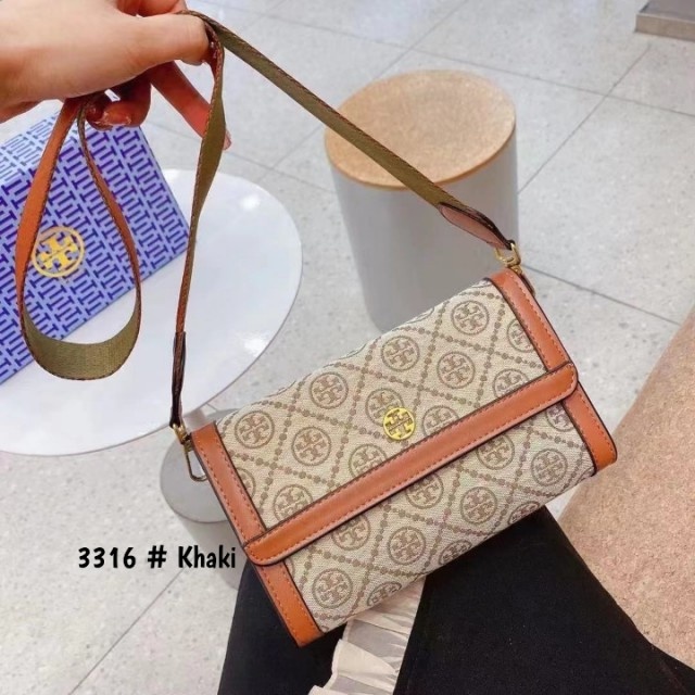 Tas Tory Burch Monogram Crossbody Bag 3316 KV Semi Premium
