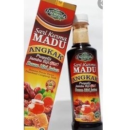 

DISKON sari kurma madu angkak plus propolis, jambu biji, daun ubi jalar darus syifa