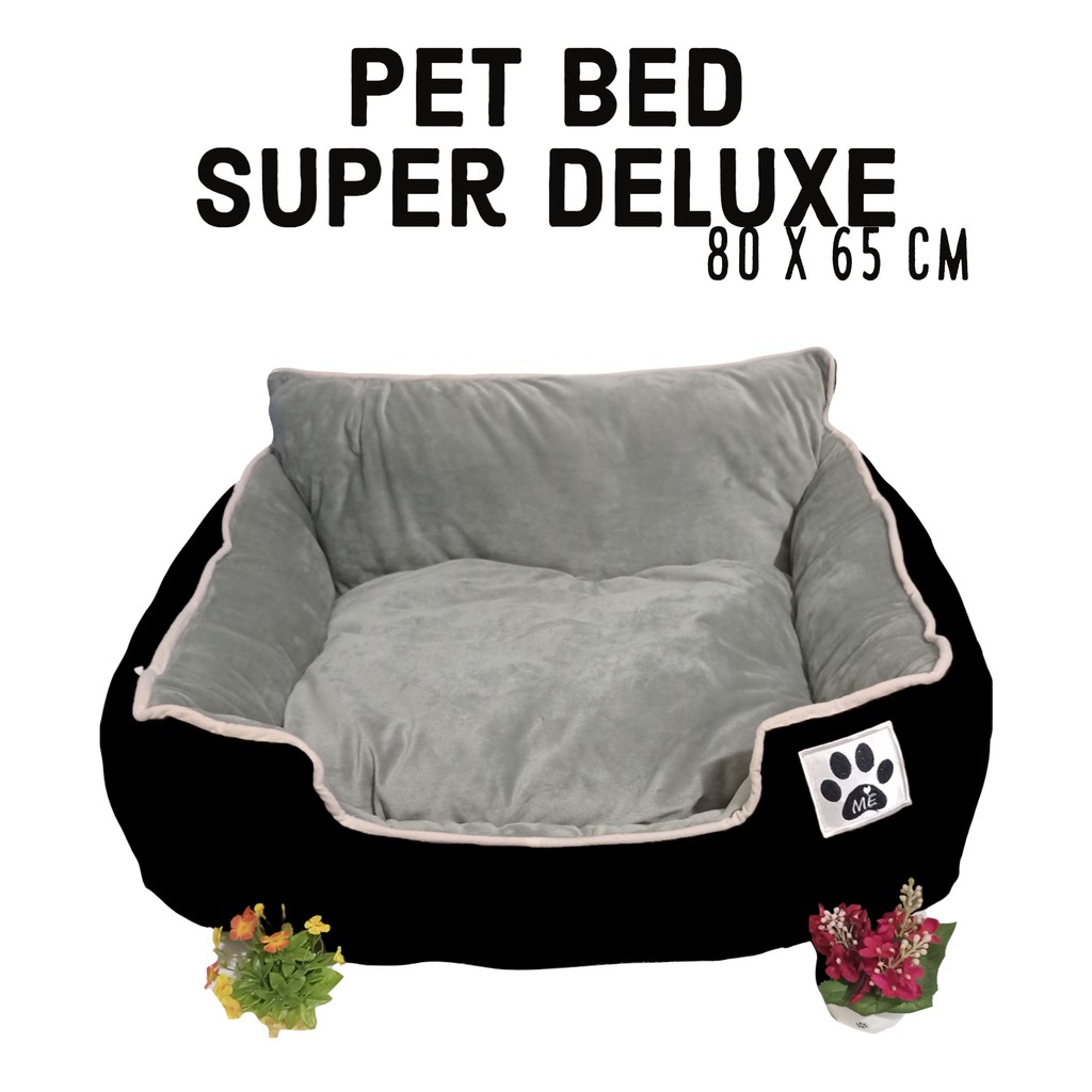 Tempat Tidur Anjing Kucing SUPER DELUXE 80 x 65 cm