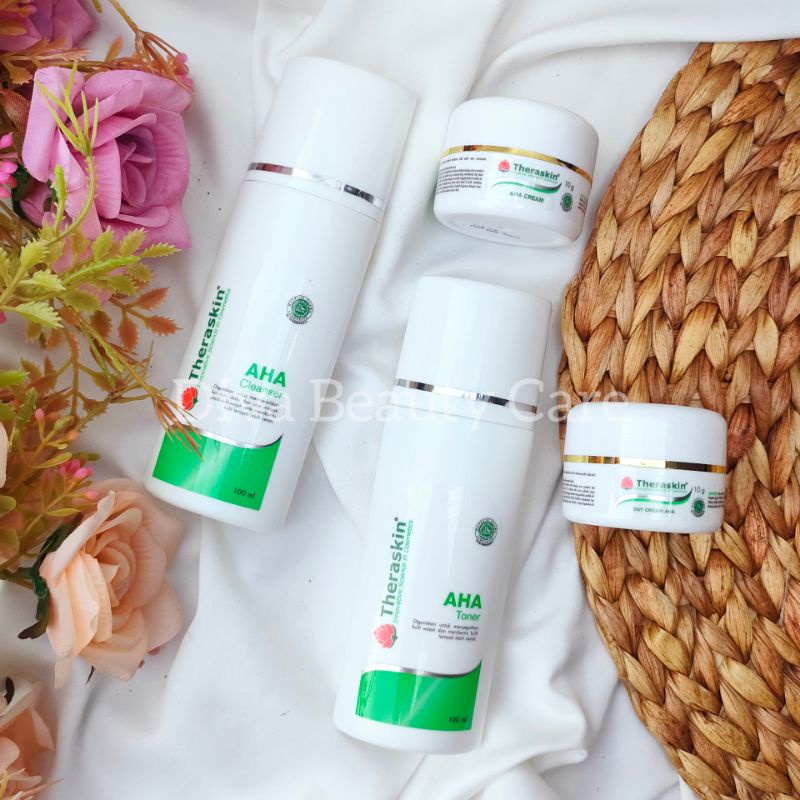 Theraskin Paket Whitening aha Flek Ringan/Theraskin Paket Aha