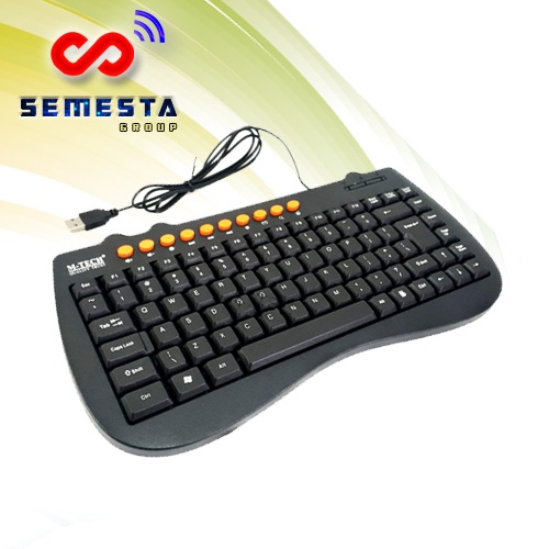 KEYBOARD MINI MULTIMEDIA MTECH MTK-02