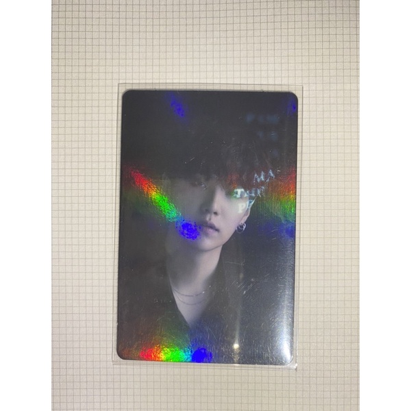 Photocard Suga Holo Photobook Clue/Route Set