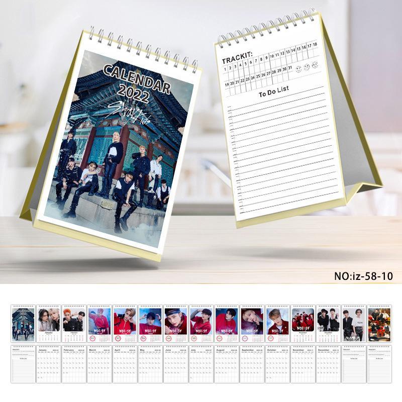 Kalender Meja Desain Btson 's 2022 Untuk Dekorasi