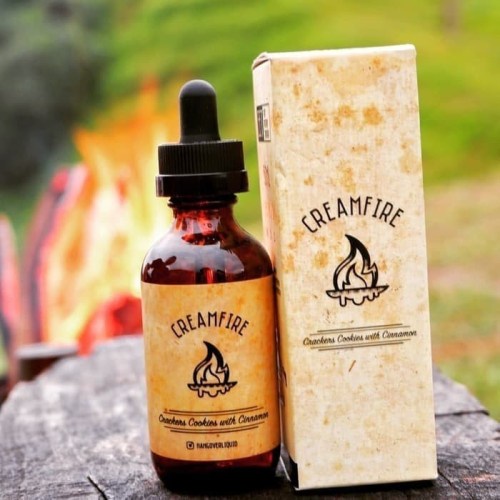 Creamfire V1 Crackers Cookies with Cinnamon 60ML by Hangover Liquid