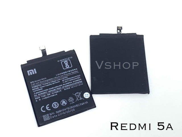 BATERAI BATRE FOR XIAOMI REDMI 5A - BN34 BATTERY