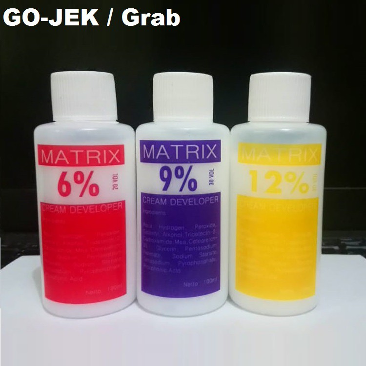 Matrix cream developer oxydant 100ml cream untuk Matrix cream developer oxydant 100ml cream untuk