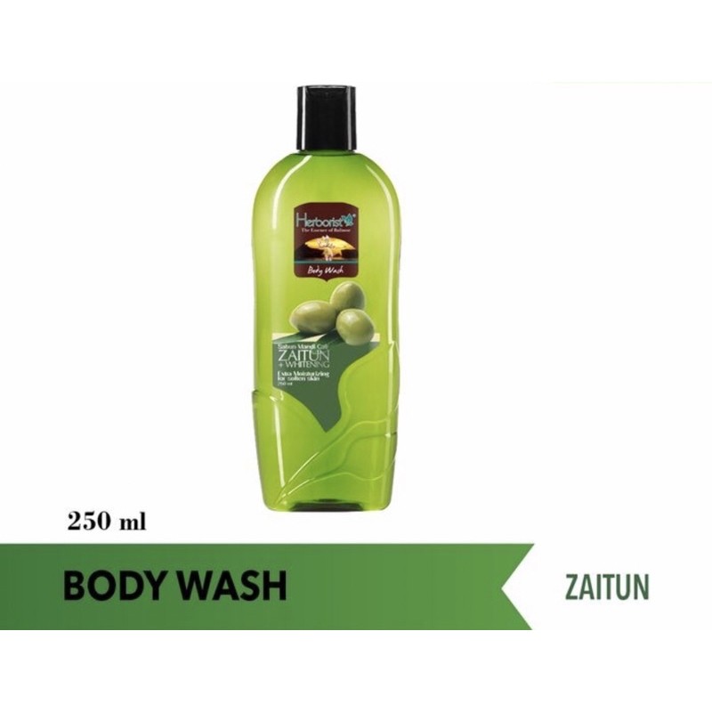 Herborist body wash zaitun 250 ml ( sabun mandi melembabkan kulit )