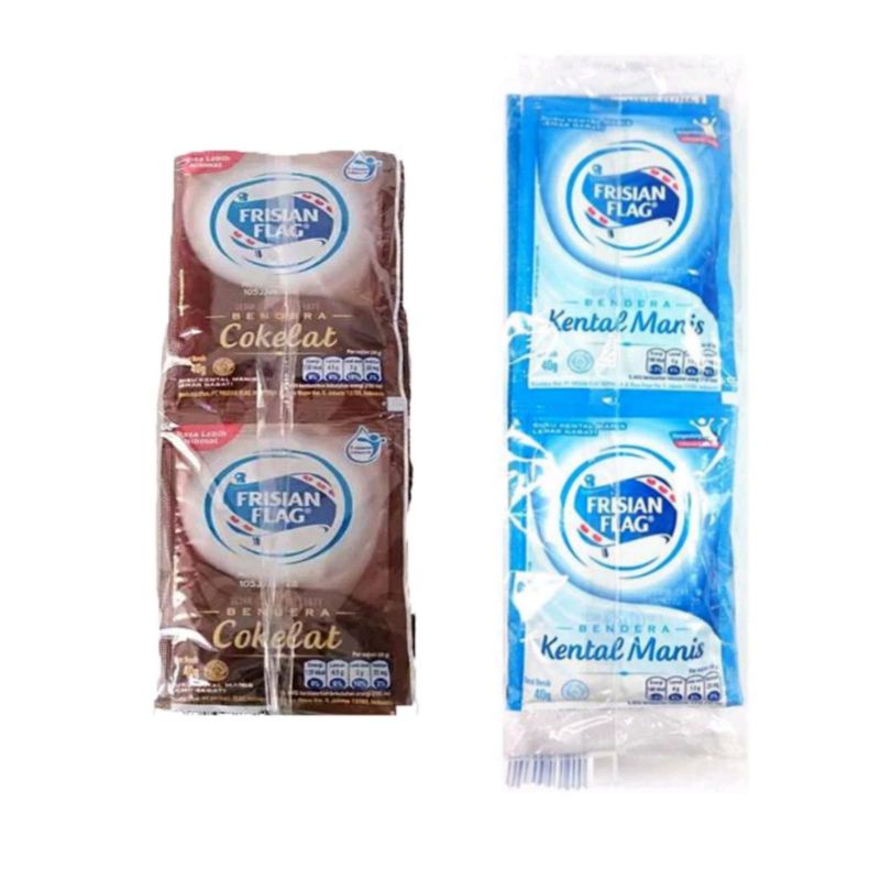 

Susu Bendera Isi 6 Sachet || Susu Kental Manis Frisian Flag Renceng