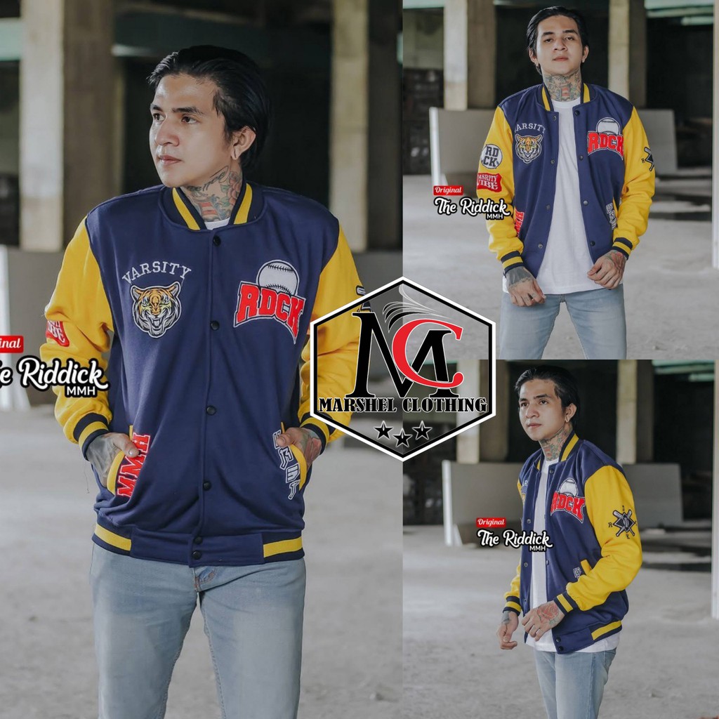 RCL - Jaket Varsity Jaket Everyone MLB &amp; NBA Jaket Baseball Varsity Pria - Jaket Baseball RDCK Tebaru